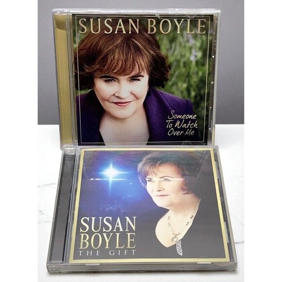 Susan Boyle CD Lot The Gift and Someone to Watch Over Me Holiday Inspirational - Picture 1 of 13